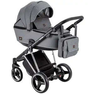 Коляска 2 в 1 Adamex Cristiano Special Edition CR-433/A Grey UA