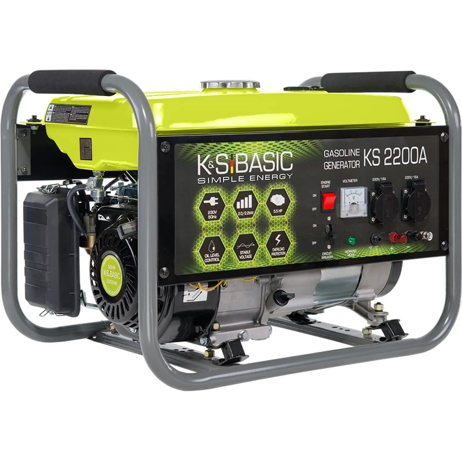 Генератор бензиновый Konner&Sohnen Basic KSB 2200A