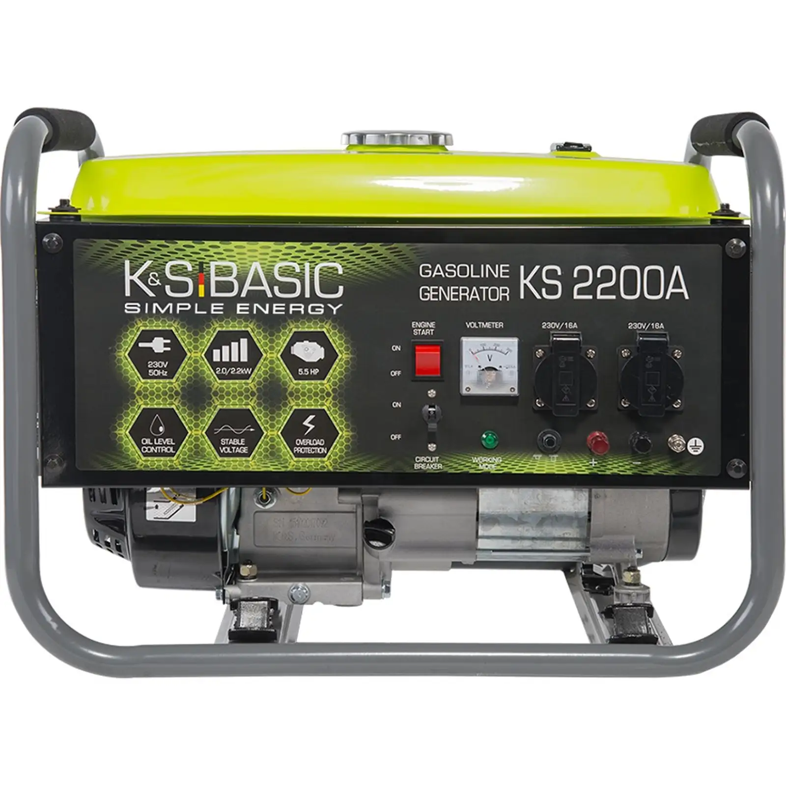 Генератор бензиновый Konner&Sohnen Basic KSB 2200A