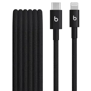 Кабель Beats USB-C to Lightning Woven Cable (1.5 m) Bolt Black (MDGK4)