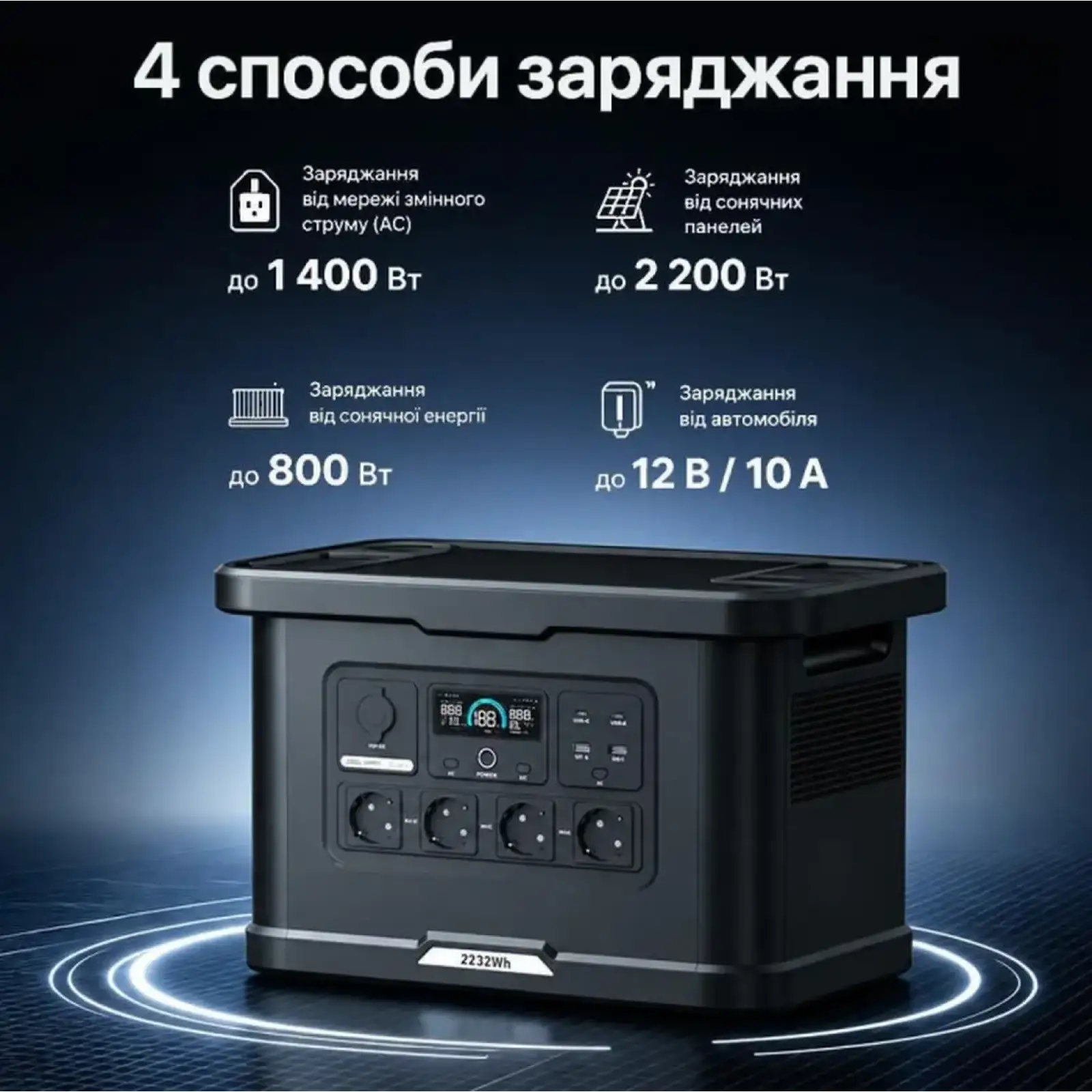 Зарядная станция Oupes Exodus 2400 (S024)