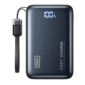 Внешний аккумулятор INIU Leopard Power 20000mAh 65W Black (P62-P1)