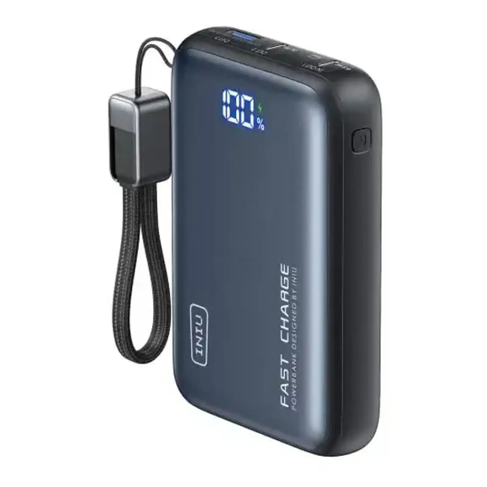 Внешний аккумулятор INIU Leopard Power 20000mAh 65W Black (P62-P1)