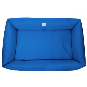 Лежак Petbed Банни 3XL 120х80см h-24см Синий