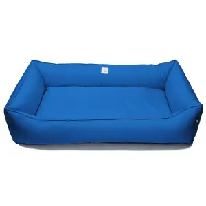Лежак Petbed Банни 3XL 120х80см h-24см Синий
