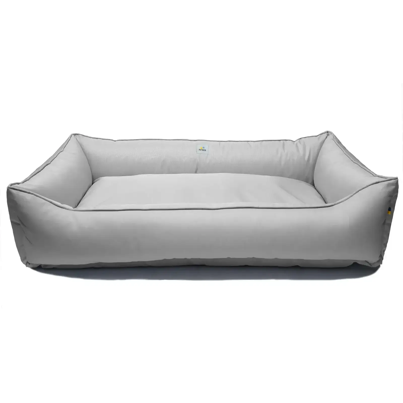 Лежак Petbed Банни 3XL 120х80см h-24см Серый