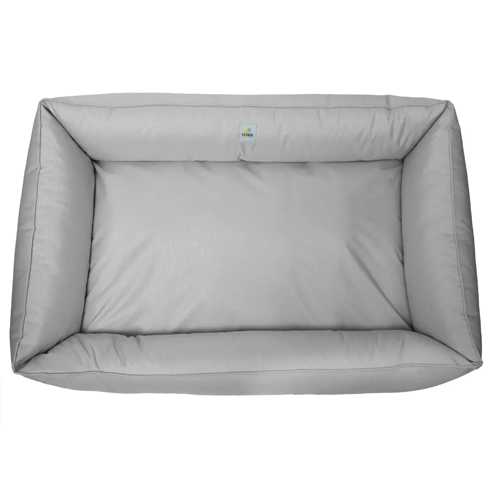 Лежак Petbed Банни 3XL 120х80см h-24см Серый