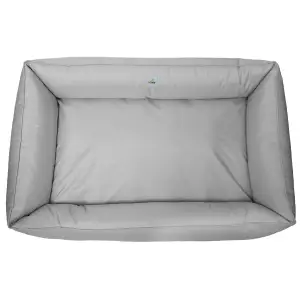 Лежак Petbed Банни 3XL 120х80см h-24см Серый