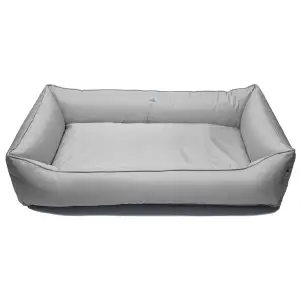 Лежак Petbed Банни 3XL 120х80см h-24см Серый
