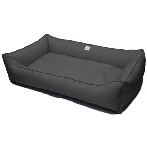 Лежак Petbed Банни 3XL 120х80см h-24см Темно-серый