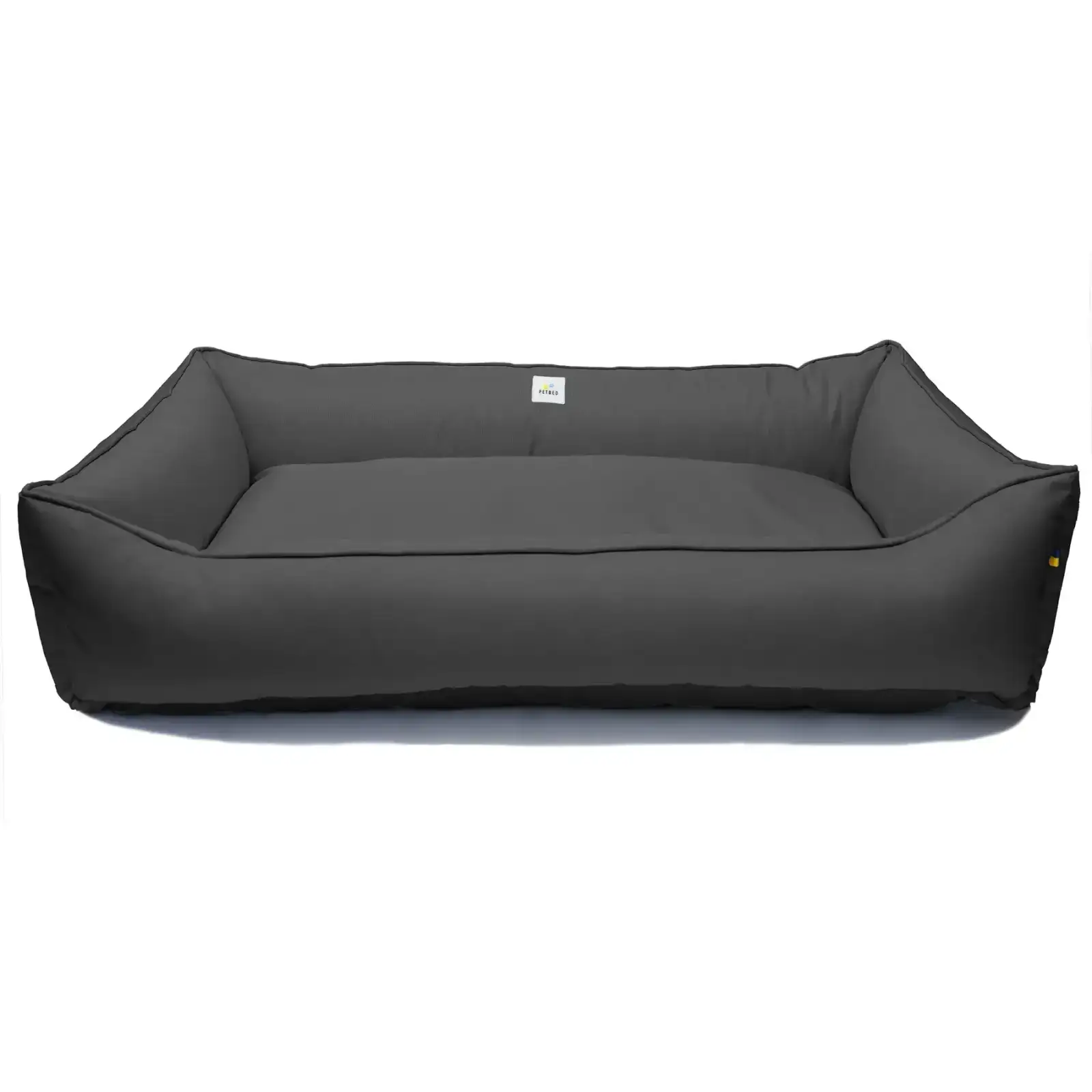 Лежак Petbed Банни 3XL 120х80см h-24см Темно-серый