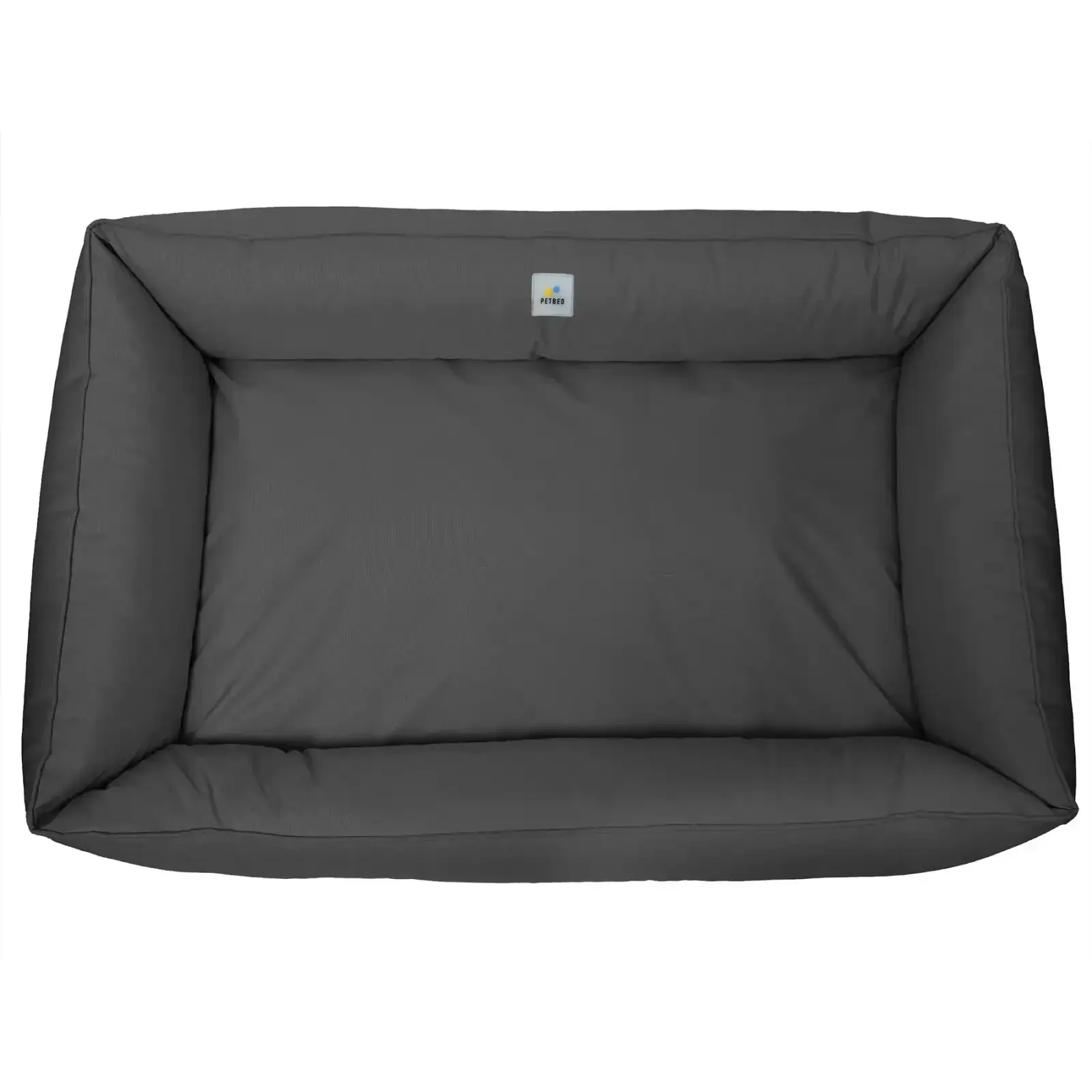 Лежак Petbed Банни 3XL 120х80см h-24см Темно-серый