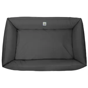 Лежак Petbed Банни 3XL 120х80см h-24см Темно-серый