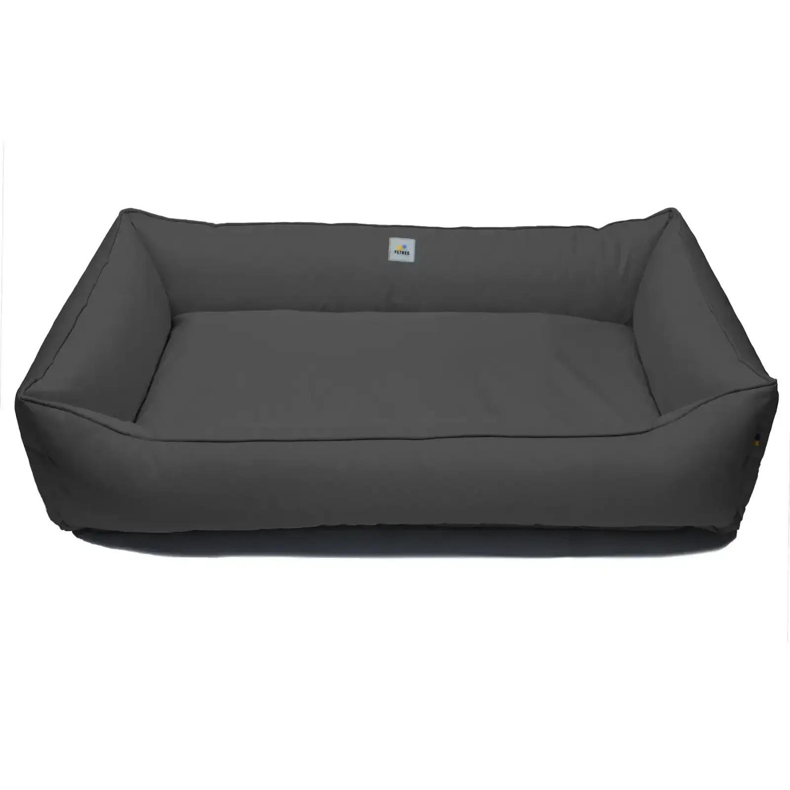 Лежак Petbed Банни 3XL 120х80см h-24см Темно-серый