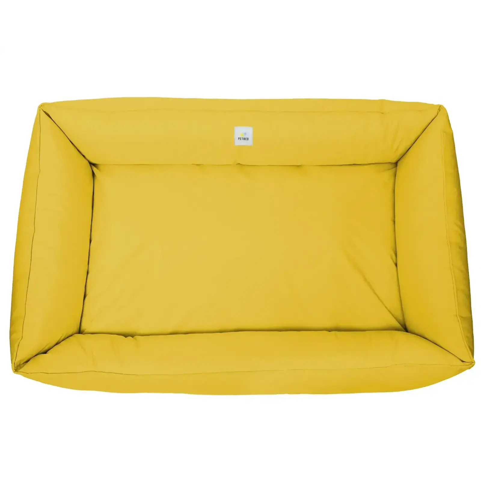 Лежак Petbed Банни 3XL 120х80см h-24см Желтый