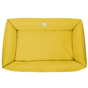 Лежак Petbed Банни 3XL 120х80см h-24см Желтый