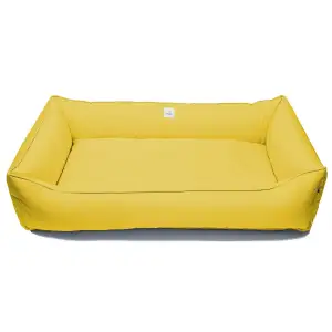 Лежак Petbed Банни 3XL 120х80см h-24см Желтый
