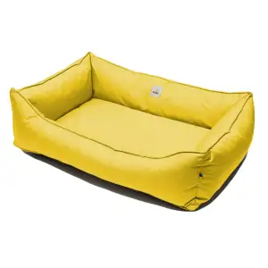 Лежак Petbed Банни XL 90х65см h-21см Желтый