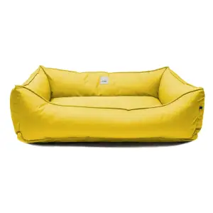 Лежак Petbed Банни XL 90х65см h-21см Желтый