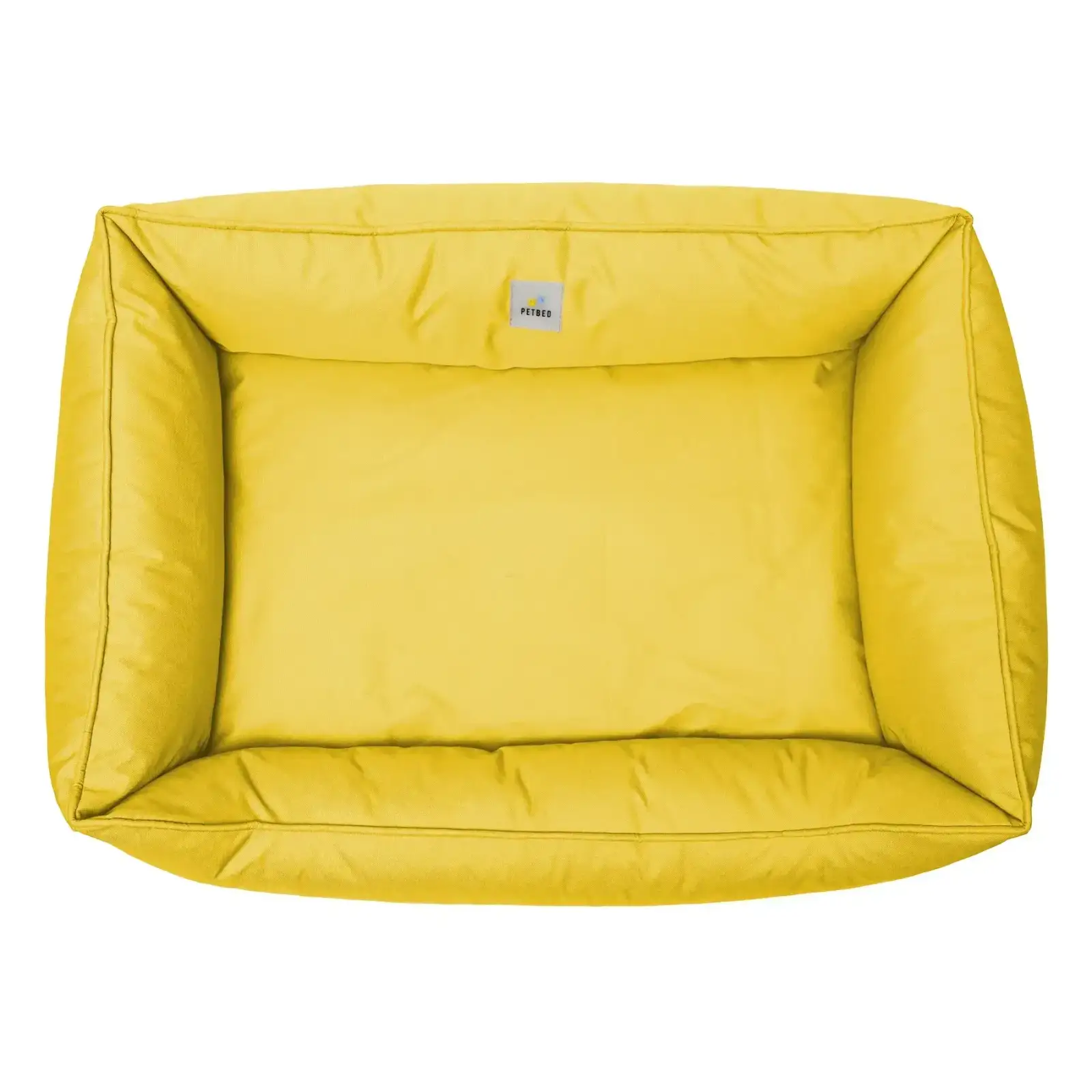 Лежак Petbed Банни XL 90х65см h-21см Желтый