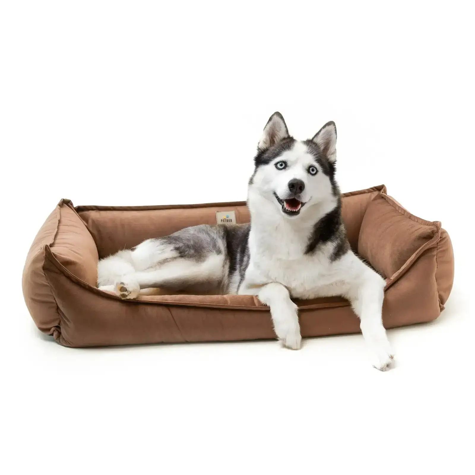 Лежак Petbed Комфорт 2XL 100x70см h-25см Коричневый