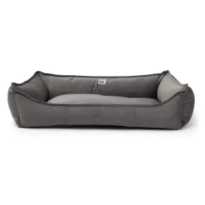 Лежак Petbed Комфорт 2XL 100x70см h-25см Темно-сірий