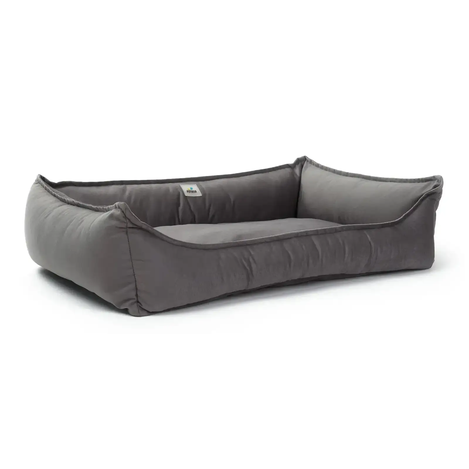 Лежак Petbed Комфорт 2XL 100x70см h-25см Темно-серый