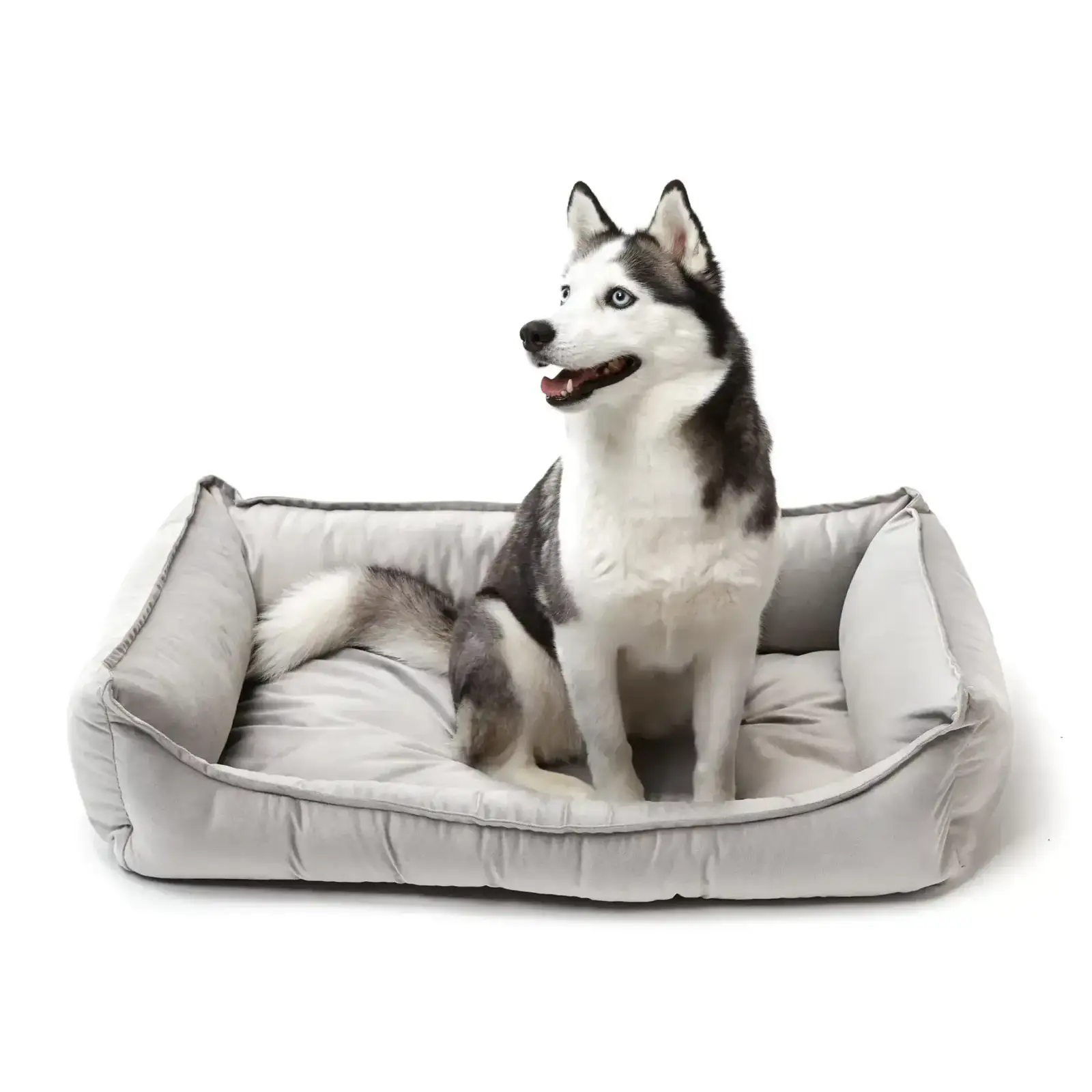 Лежак Petbed Комфорт 2XL 100x70см h-25см Сірий