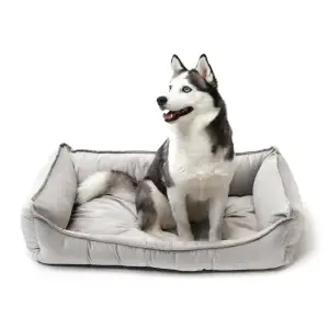 Лежак Petbed Комфорт 2XL 100x70см h-25см Сірий