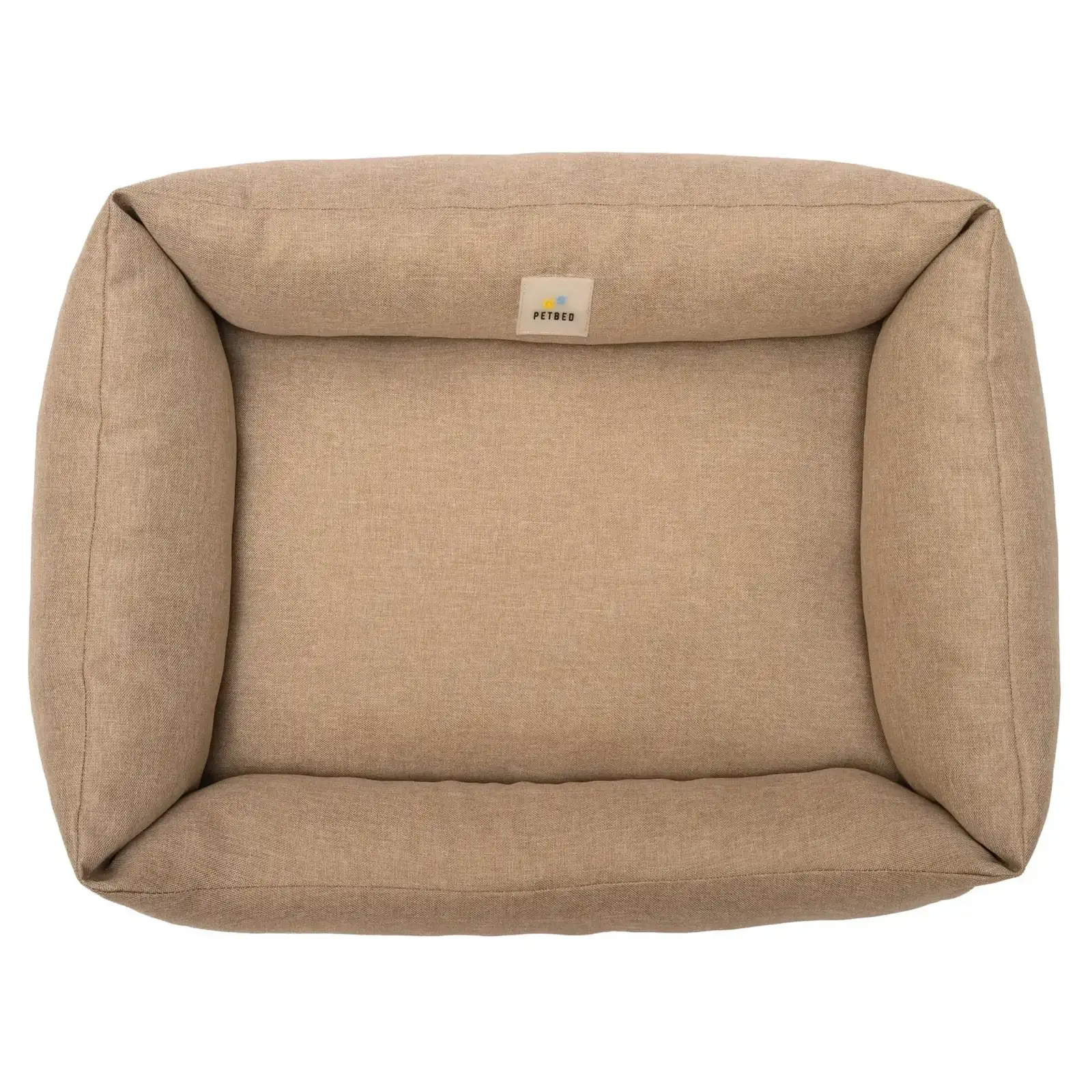 Лежак Petbed Сімпл M 70х55см h-18см Бежевий