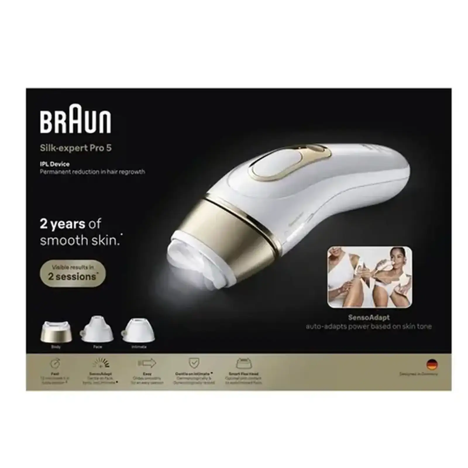 Фотоэпилятор Braun Silk-Expert Pro 5 PL5351 + GIL Venus UA