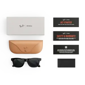 Смарт-очки Ray-Ban Meta Wayfarer Gen 3 Standard Black Frame / Clear to Grey Transitions Lenses (RW4011 601/1Z 50-22)