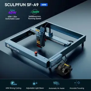 Лазерний гравер Sculpfun SF-A9 40W Air Assist
