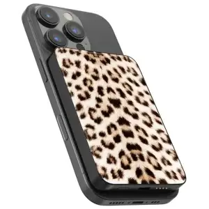 Внешний аккумулятор Selencia Vivid MagSafe Powerbank 5000mAh Black/Leopard