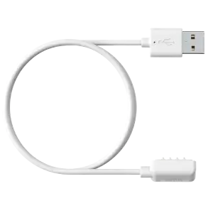 Кабель магнітний для смарт-годинників Suunto Magnetic USB Cable White (SS023087000)