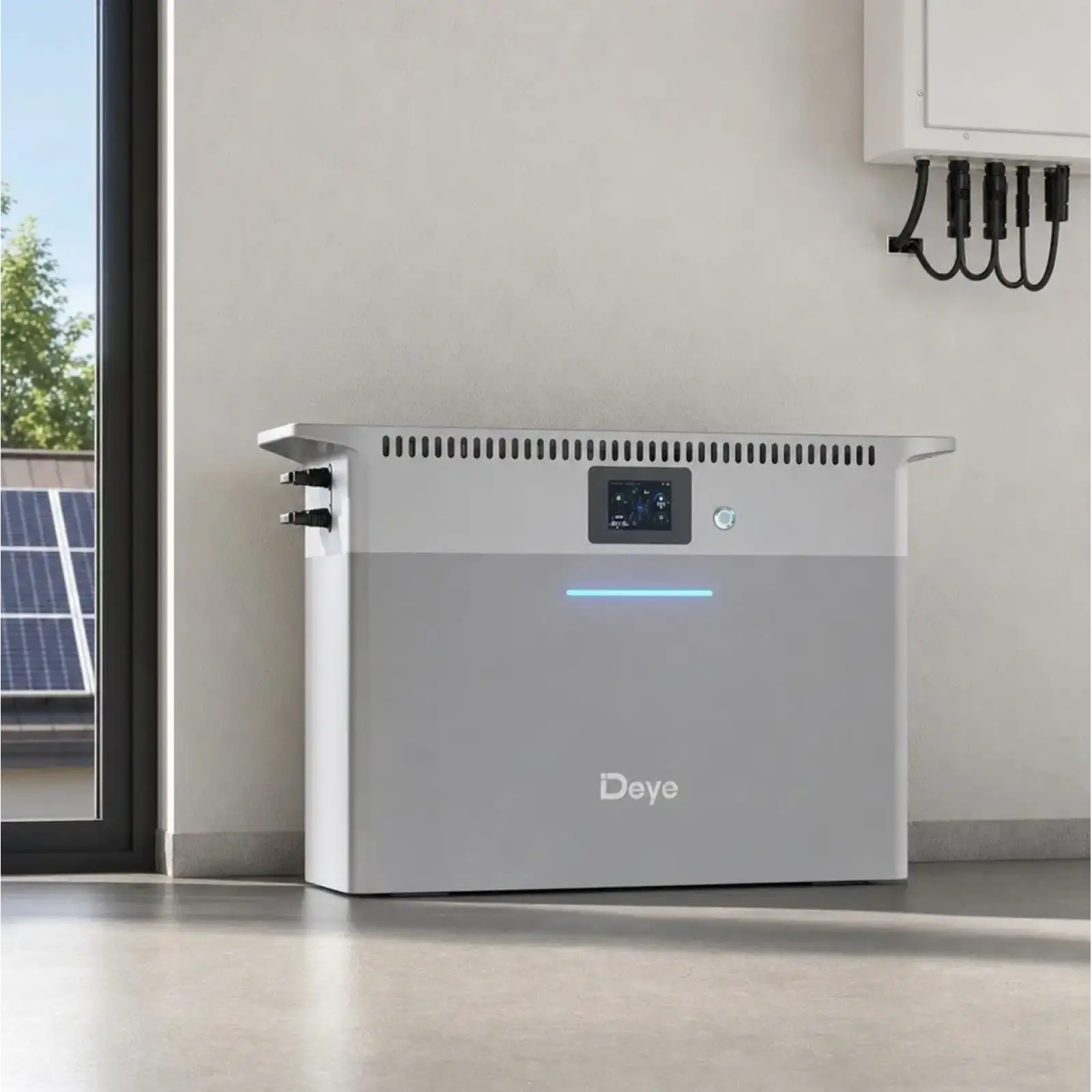 Система зберігання енергії Deye SUN-BK250 2500W 2.56kWh (SUN-BK250-2.56KWH-EU-AM4-18L)