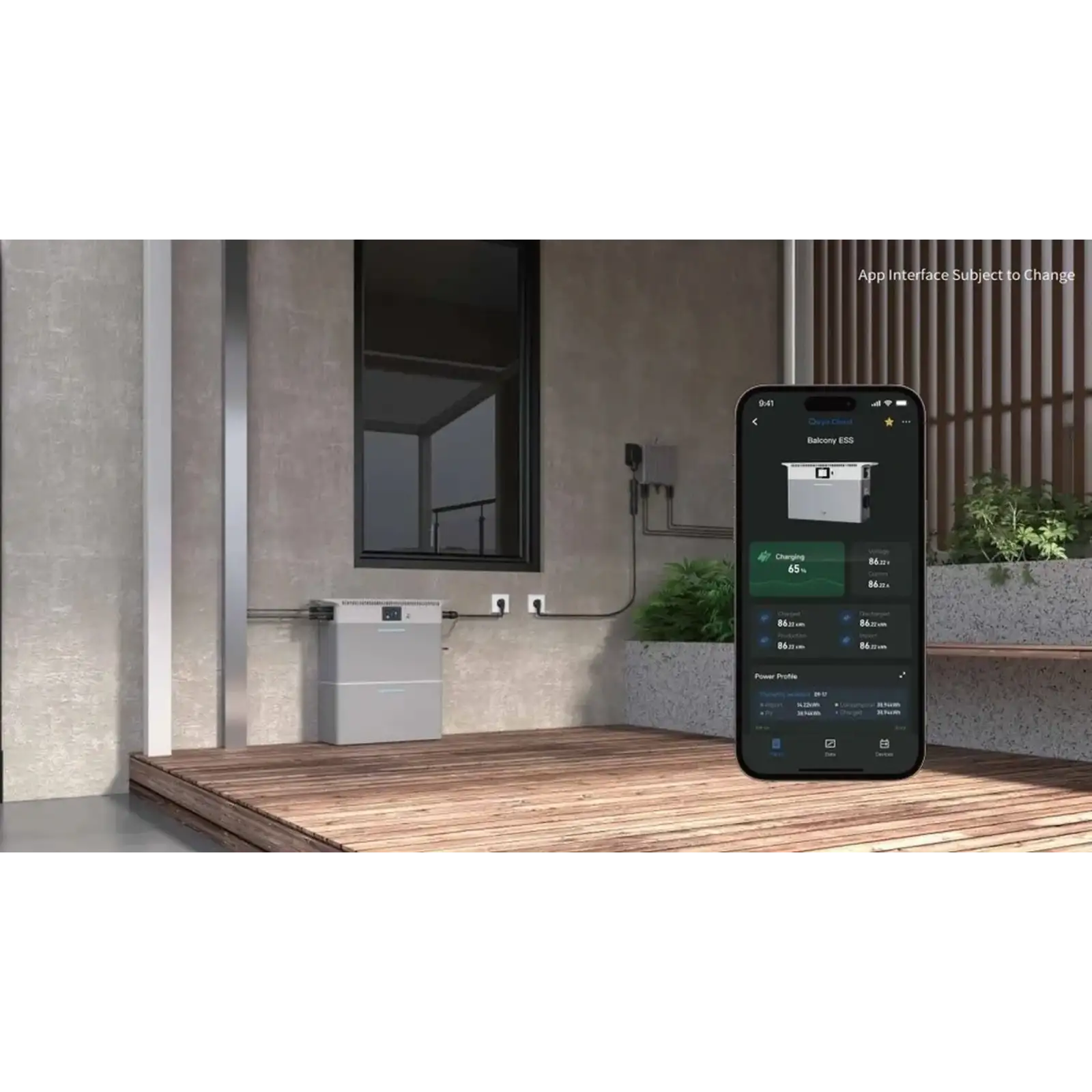 Система зберігання енергії Deye SUN-BK250 2500W 2.56kWh (SUN-BK250-2.56KWH-EU-AM4-18L)
