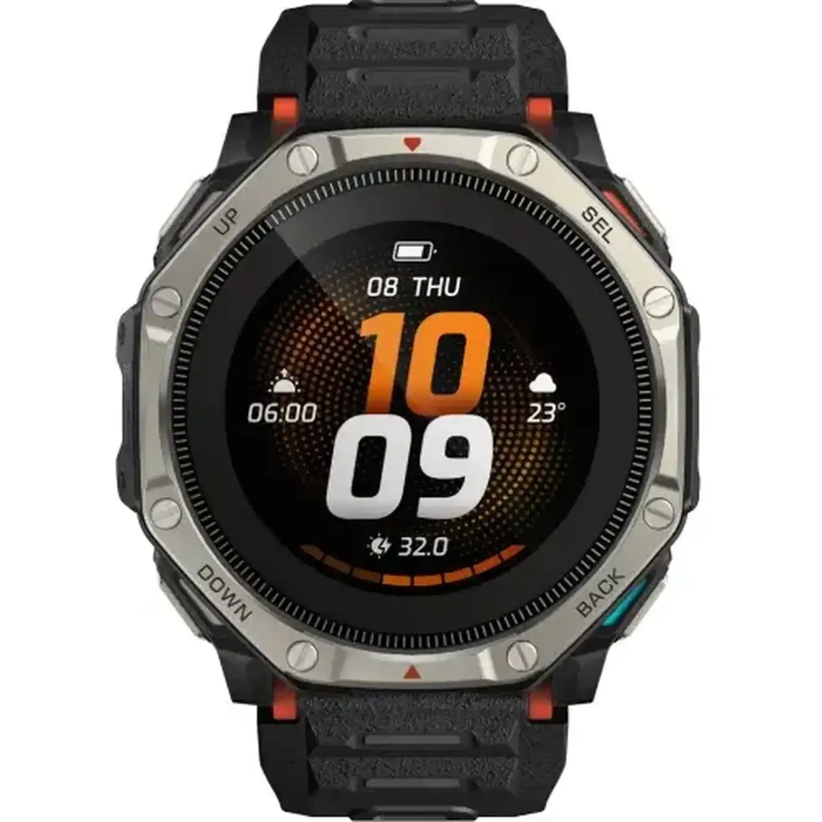 Смарт-годинник Amazfit T-Rex Dual Solar Black (W2570TY1N) UA