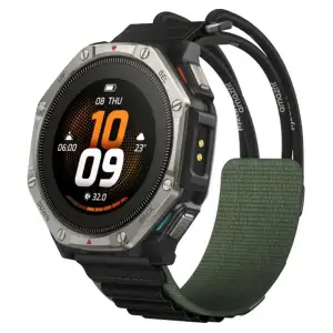 Смарт-годинник Amazfit T-Rex Dual Solar Black (W2570TY1N) UA
