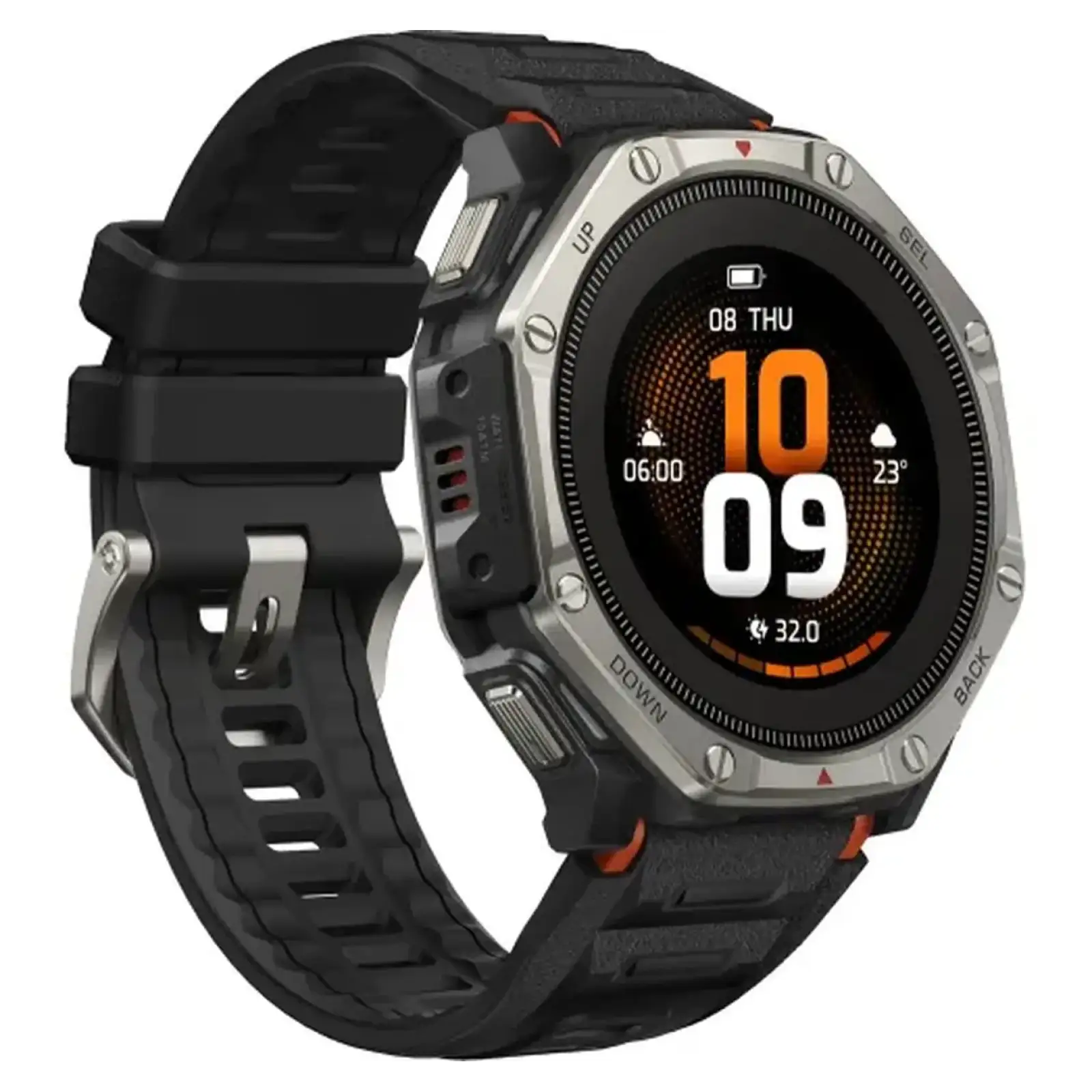 Смарт-годинник Amazfit T-Rex Dual Solar Black (W2570TY1N) UA