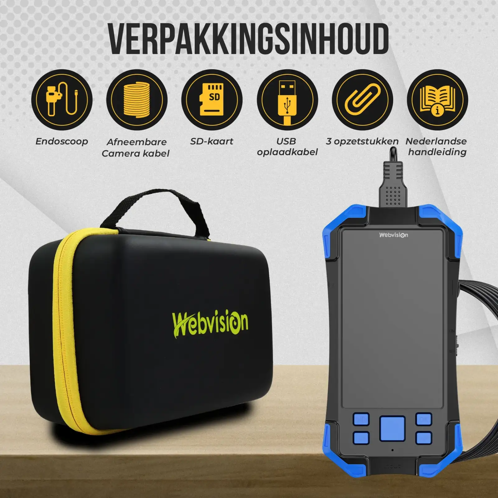 Ендоскопічна камера Webvision Endoscoop Camera WVT20