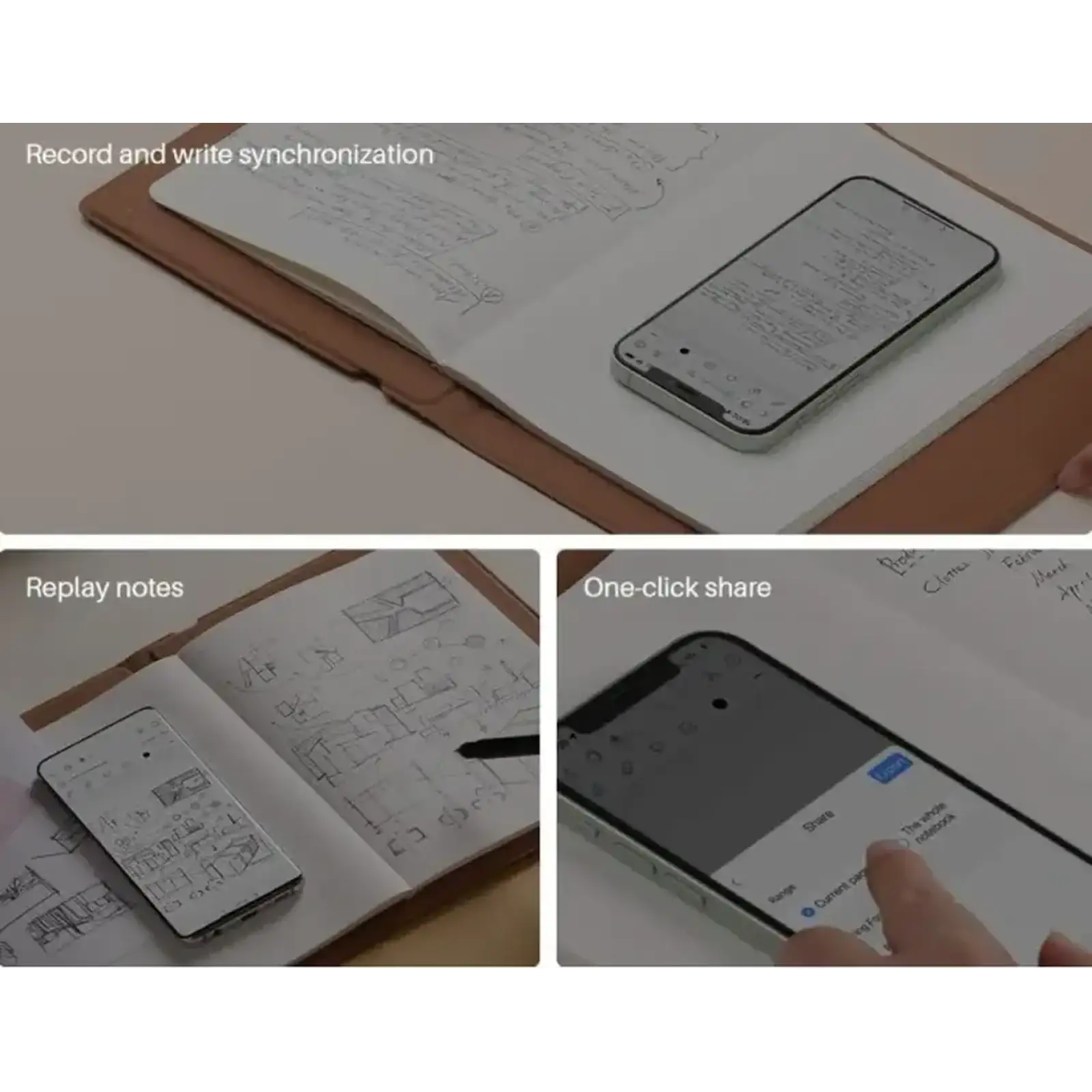 Умный блокнот Huion Note X-10