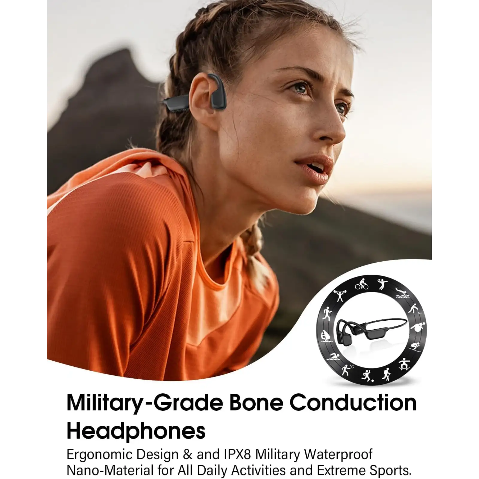 Навушники ZOVIMAX X7 MAX Open Ear Black