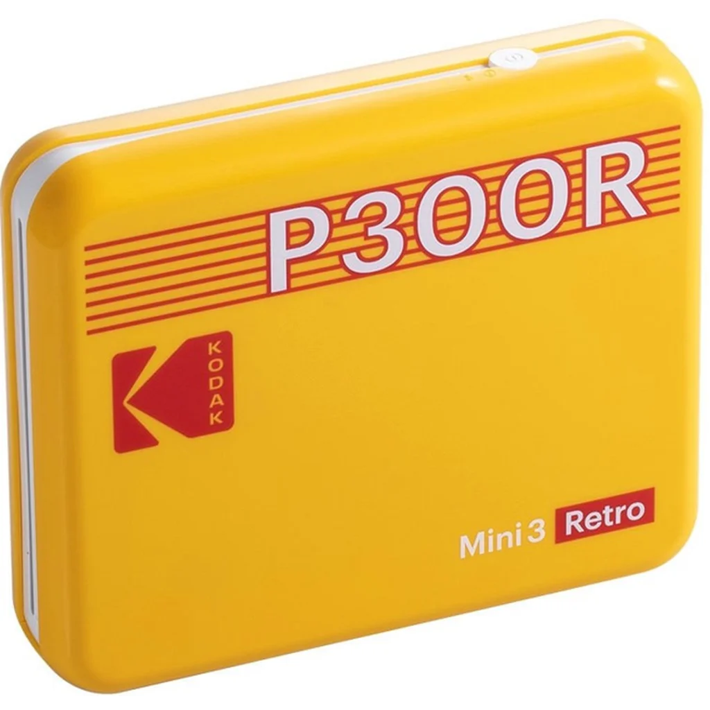 Портативный фотопринтер KODAK Mini 3 Retro 4PASS 3 x 3 + 60 листов (0192143003373)