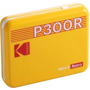 Портативный фотопринтер KODAK Mini 3 Retro 4PASS 3 x 3 + 60 листов (0192143003373)