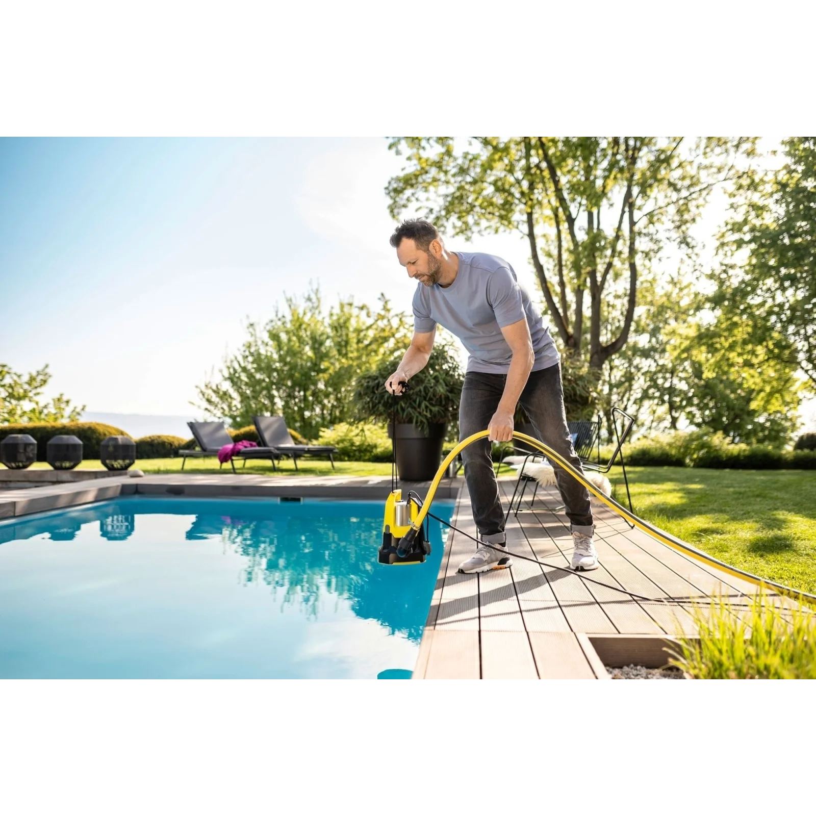 Насос дренажний для чистої води Karcher SP 6 Flat Inox (1.645-505.0)