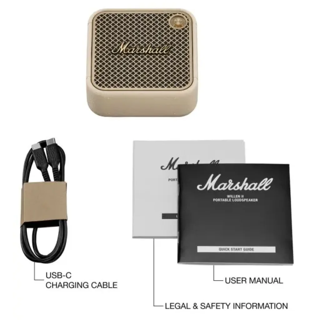 Портативная колонка Marshall Willen II Cream (1006717)