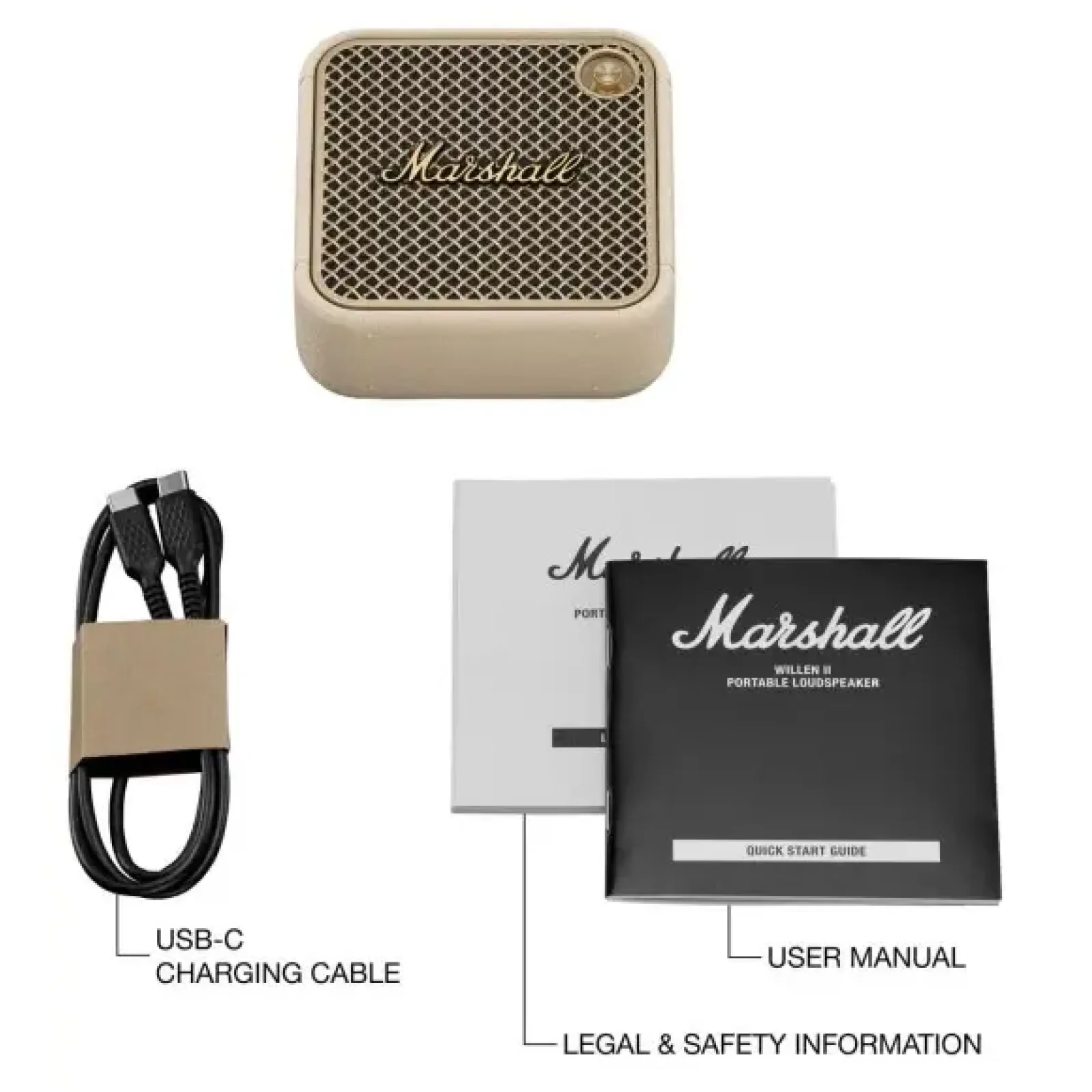 Портативна колонка Marshall Willen II Cream (1006717)