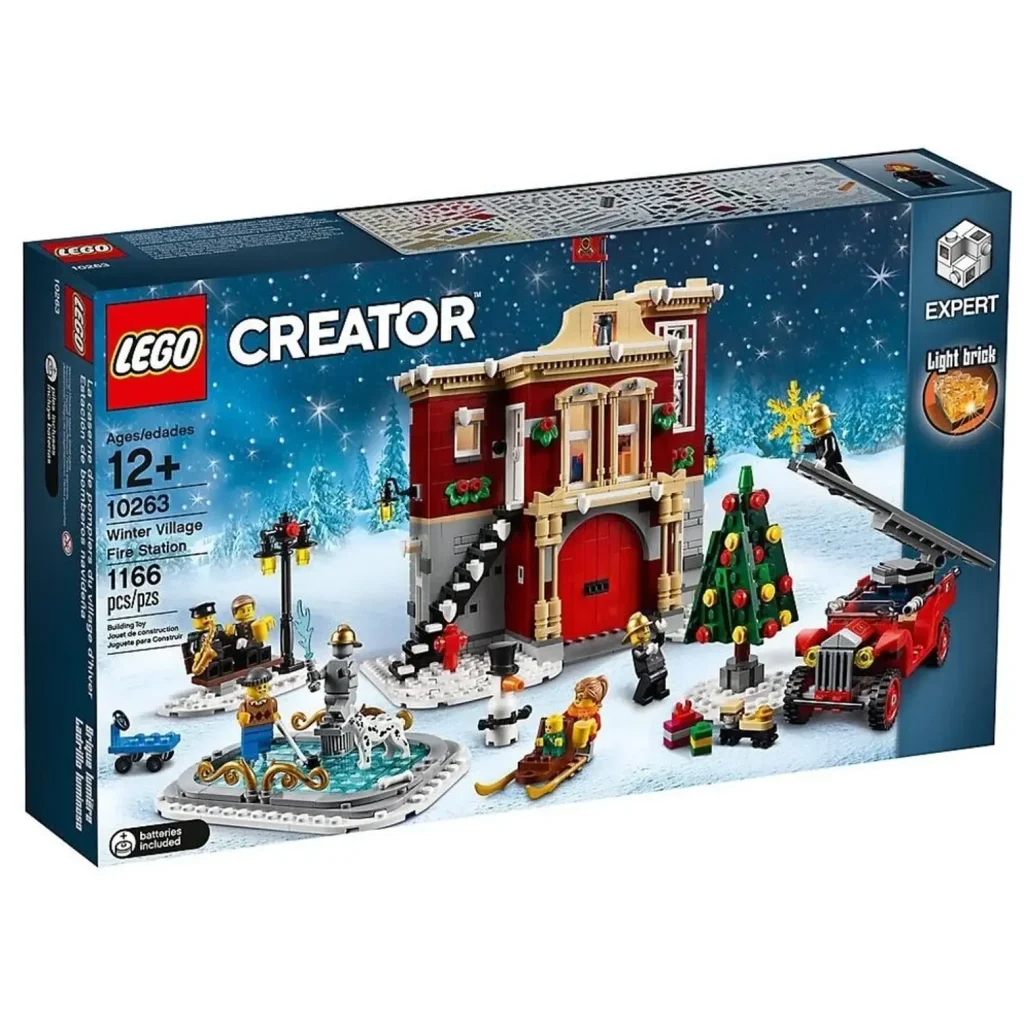 Конструктор LEGO Creator Новогодняя пожарная станция (10263)