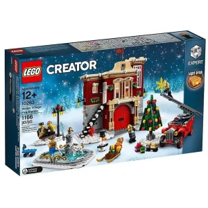Конструктор LEGO Creator Новорічна пожежна станція (10263)